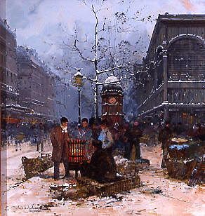 Photo of "LES HALLES DE BALTARD, PARIS, FRANCE" by EUGENE GALIEN- (IN COPYR LALOUE