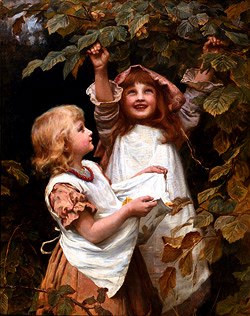 Photo of "NUTTING" by FREDERICK MORGAN