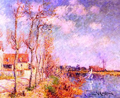 Photo of "BORDS DE L'OISE" by GUSTAVE LOISEAU