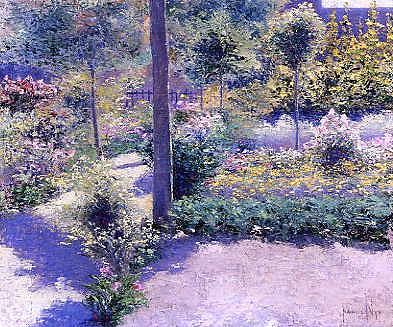 Photo of "JARDIN DE L'HOTEL ST ANTOINE, BRASSCHART" by FRANCIS NYS