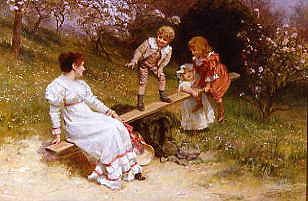 Photo of "THE SEE-SAW" by FREDERICK MORGAN