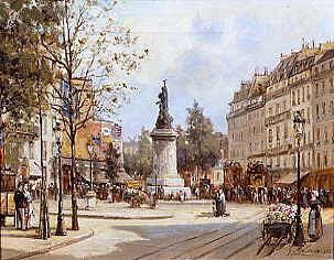 Photo of "PLACE DE CLICHY, PARIS, FRANCE" by GUSTAVE MASCART