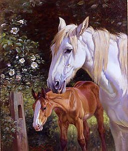 Photo of "THE PROUD MOTHER" by WRIGHT (REVIVED COPYRIGH BARKER