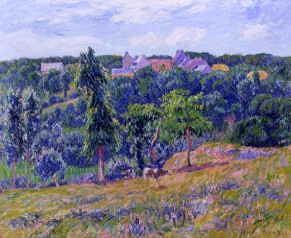 Photo of "LES PATURAGES AU PRINTEMPS EN BRETAGNE, FRANCE" by HENRI MORET