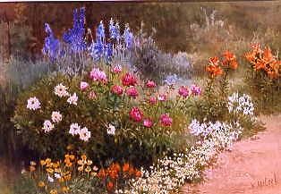 Photo of "A SUMMER GARDEN" by WILLIAM (REVIVED COPYRIG AFFLECK