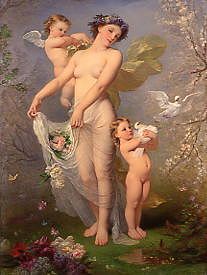 Photo of "ALLEGORIE DU PRINTEMPS" by CHARLES VOILLEMOT