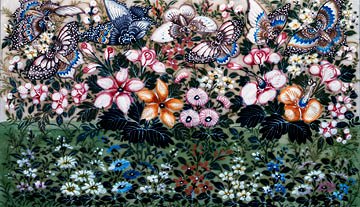 Photo of "BUTTERFLIES AND FLOWERS 1" by CHINESE SCHOOL ANONYMOUS