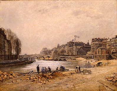 Photo of "L'ILE SAINT LOUIS, RIVER SEINE, PARIS, FRANCE" by STANISLAUS LEPINE