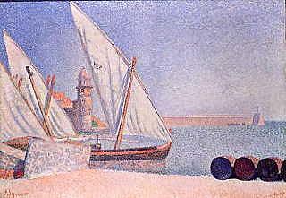 Photo of "HARBOUR SCENE" by PAUL SIGNAC