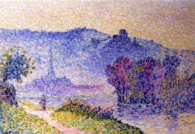 Photo of "LANDSCAPE" by HENRI-EDMOND CROSS