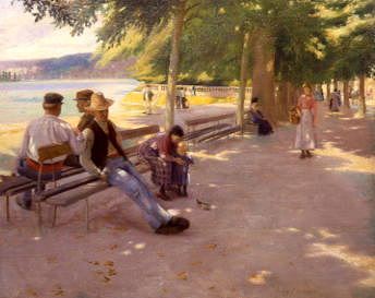 Photo of "THE PROMENADE" by NORMAN GARSTIN