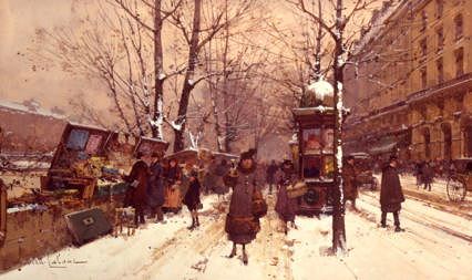 Photo of "WINTER IN PARIS, FRANCE" by EUGENE GALIEN (IN COPYRI LALOUE