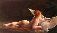 Photo of "LEDA AND THE SWAN" by PAUL PROSPER TILLIER