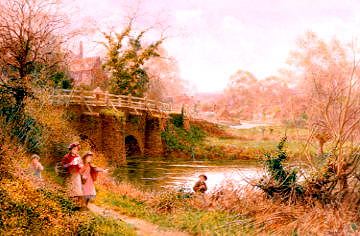 Photo of "ELSTEAD BRIDGE, SURREY, ENGLAND" by CHARLES GREGORY