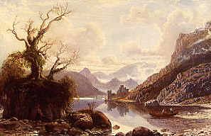 Photo of "CASTLE URQUHART ON LOCH NESS, SCOTLAND, UNITED KINGDOM 1878" by CHARLES (ACTIVE 1855-185 PETTITT