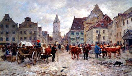 Photo of "MARKET DAY" by KARL STUHLMULLER