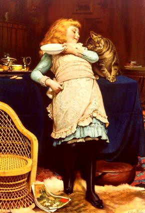 Photo of "COAXING IS BETTER THAN TEASING" by CHARLES BURTON (PRINT) BARBER
