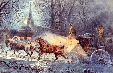Photo of "THE MAIL-COACH AT NIGHT" by W.STANFIELD STURGESS