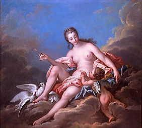 Photo of "VENUS AND CUPID" by FRANCOIS BOUCHER