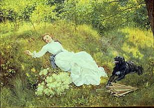 Photo of "A SUMMER'S DAY" by EDWARD KILLINGWORTH JOHNSON