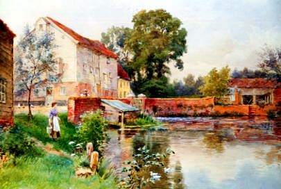 Photo of "ELLINGHAM MILL, SUFFOLK" by ARTHUR VEREY