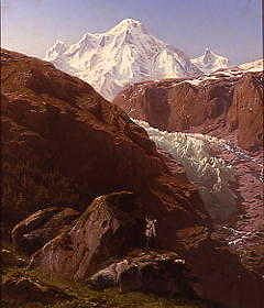 Photo of "THE GORNER GLACIER AND ZERMATT VALLEY, SWITZERLAND" by FRANCOIS XAVIER ROFFIAEN