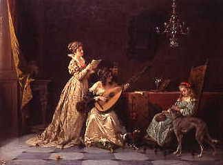 Photo of "A MUSICAL INTERLUDE" by LUIGI CROSIO