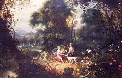 Photo of "DIANA AND POMONA" by JAN BRUEGHEL