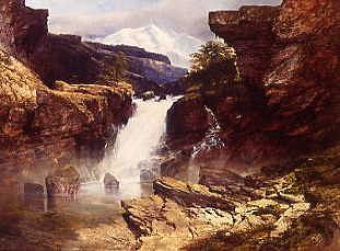 Photo of "A WATERFALL" by WILLIAM WEST