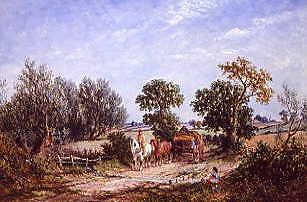 Photo of "THE HAYWAIN" by JAMES EDWIN MEADOWS