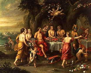 Photo of "THE FEAST OF NEPTUNE" by HENDRICK (CIRCLE OF)/17T VAN BALEN