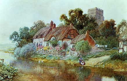 Photo of "AT THE VILLAGE FORD" by ARTHUR CLAUDE (IN COPYR STRACHAN