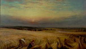 Photo of "SUNSET, HARVEST TIME" by GEORGE LUCAS