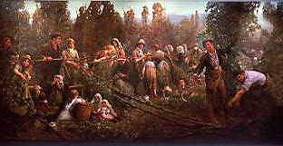 Photo of "THE HOP HARVEST" by GEORGE HARCOURT SEPHTON