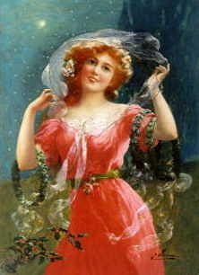 Photo of "MAKING CHRISTMAS GARLANDS" by EMILE VERNON