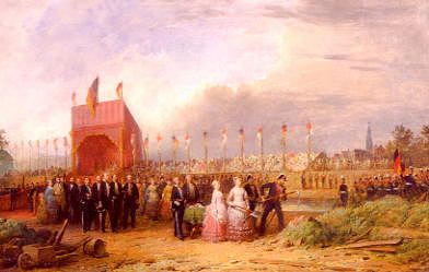 Photo of "AN OFFICIAL CEREMONY" by FERDINAND DE BRAEKELEER