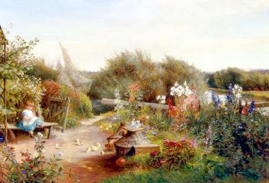 Photo of "IN THE GARDEN" by CHARLES JAMES LEWIS