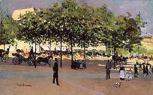 Photo of "A SCENE IN THE PARK" by JEAN BERAUD