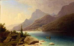 Photo of "AUSTRIAN LAKE SCENE" by ADOLF CHWALA