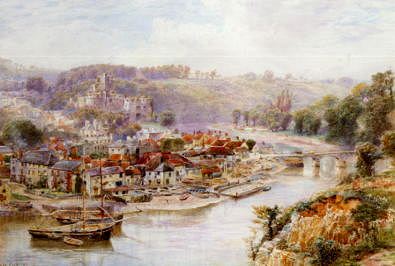 Photo of "CHEPSTOW, MONMOUTHSHIRE, WALES, UNITED KINGDOM, 1883" by EBENEZER WAKE COOK