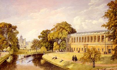 Photo of "TRINITY COLLEGE, CAMBRIDGE UNIVERSITY, ENGLAND, 1852" by BRADFORD RUDGE