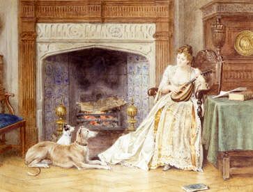 Photo of "A FAITHFUL AUDIENCE" by GEORGE GOODWIN KILBURNE