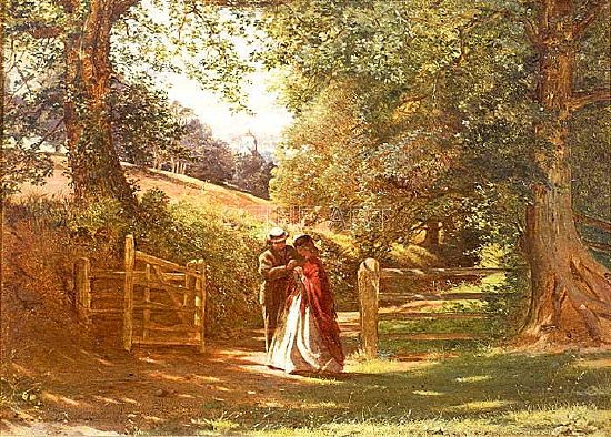 Photo of "THE LOVERS' TRYST" by RICHARD REDGRAVE