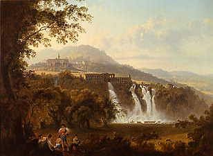 Photo of "THE VILLA OF MARCENAS & FALLS OF ANIO, NEAR ROME, ITALY" by JULIUS CAESAR IBBETSON