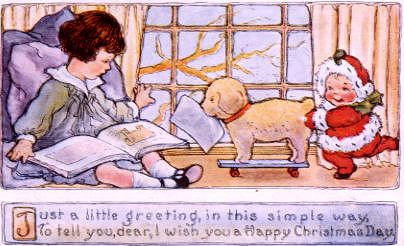 Photo of "JUST A LITTLE GREETING IN THIS SIMPLE WAY" by  ANONYMOUS