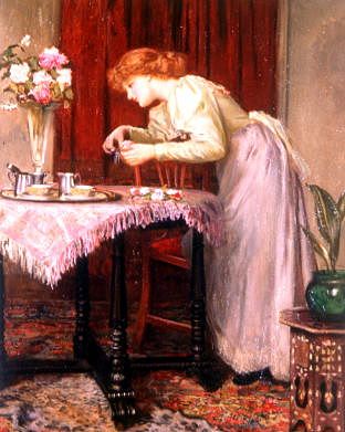 Photo of "FLOWER ARRANGEMENT (TEATIME)" by SYDNEY MUSCHAMP