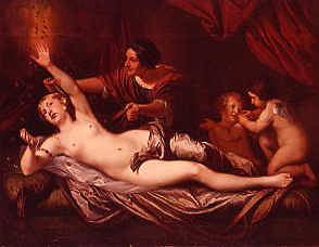Photo of "DANAE AND THE SHOWER OF GOLD" by (FOLLOWER OF) VAN DYCK