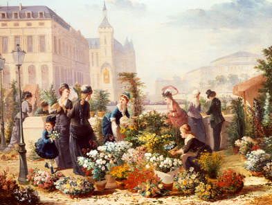 Photo of "FLOWER MARKET IN PARIS" by *** JULLIARD