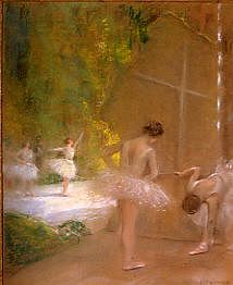 Photo of "LES BALLERINES, 1894" by HENRI GERVEX