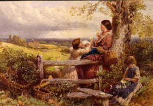 Photo of "SPRING FLOWERS." by MYLES BIRKET FOSTER